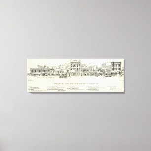 Steuart East side Market and Mission Canvas Print