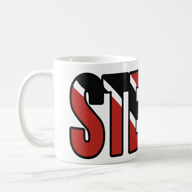 STEUPS Trinidad Flag Mug (Left)