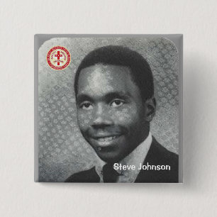 Steve Johnson 15 Cm Square Badge