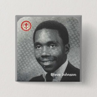 Steve Johnson 15 Cm Square Badge