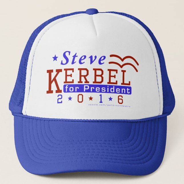 Steve Kerbel President 2016 Election Libertarian Trucker Hat (Front)