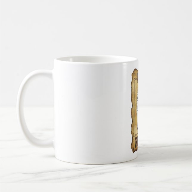 steve mac queen wanted coffee mug (Left)