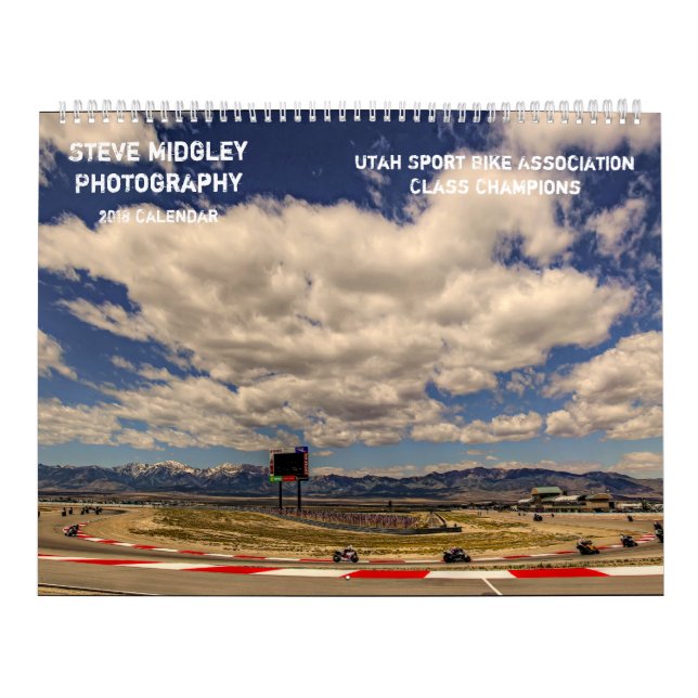 Steve Midgley Photography 2018 Calendar (Cover)