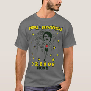 Steve Prefontaine Oregon Run T-Shirt
