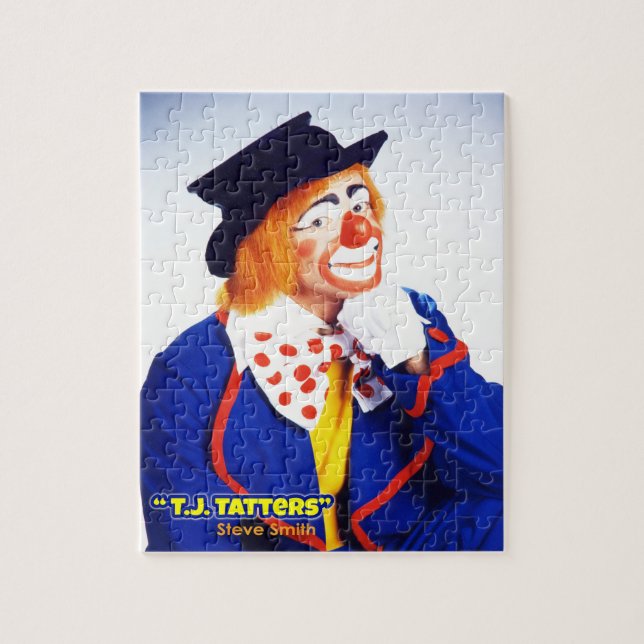Steve Smith, Clown as T.J. Tatters Picture Puzzle (Vertical)