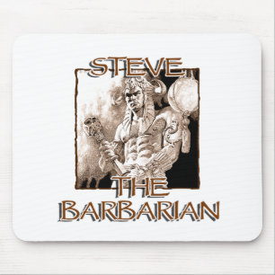 Steve The Barbarian Mouse Mat