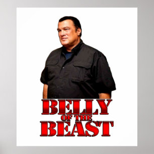 Steven Seagal  Belly Of The Beast Poster