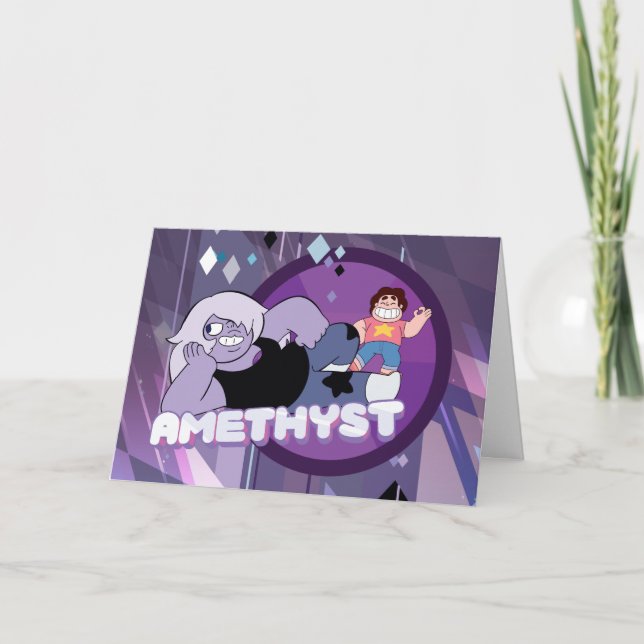 Steven Universe | Amethyst Character Graphic Card (Front)
