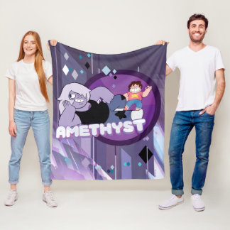 Steven Universe | Amethyst Character Graphic Fleece Blanket