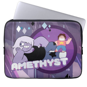 Steven Universe   Amethyst Character Graphic Laptop Sleeve