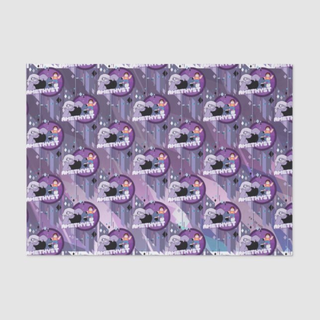 Steven Universe | Amethyst Character Graphic Tissue Paper (Front)