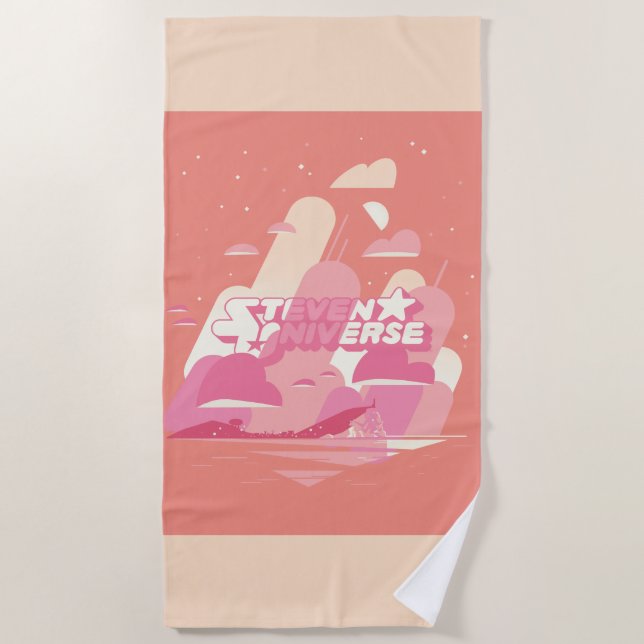 Steven Universe | Beach City Beach Towel (Front)