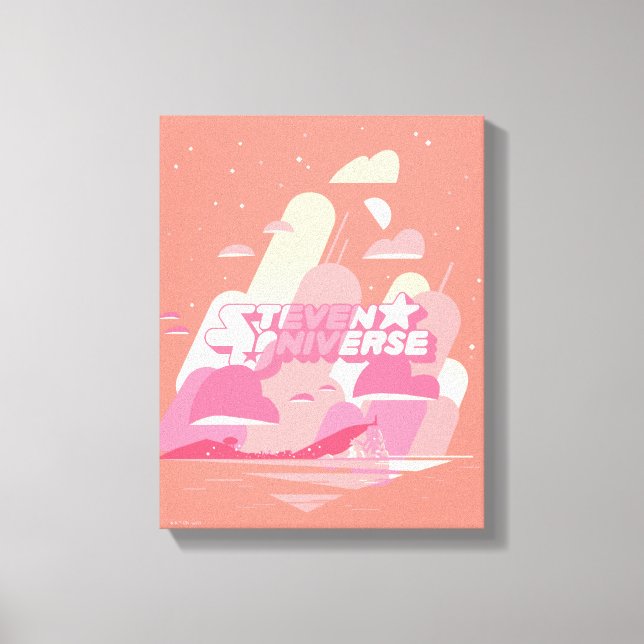 Steven Universe | Beach City Canvas Print (Front)