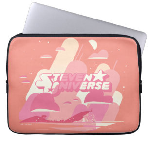 Steven Universe Beach City Laptop Sleeve