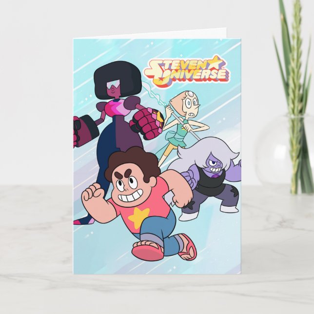 Steven Universe | Crystal Gem Group Action Card (Front)