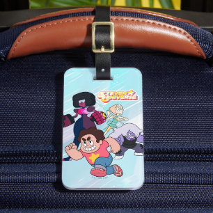 Steven Universe   Crystal Gem Group Action Luggage Tag
