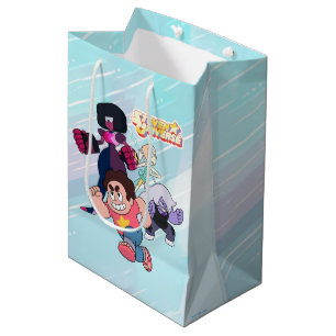 Steven Universe   Crystal Gem Group Action Medium Gift Bag