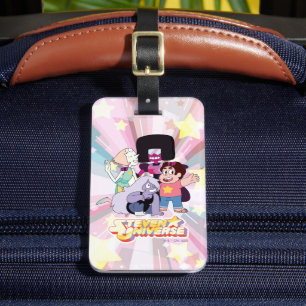 Steven Universe   Crystal Gem Group Huddle Luggage Tag