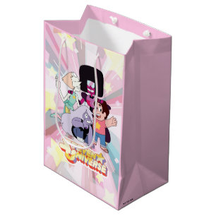Steven Universe   Crystal Gem Group Huddle Medium Gift Bag