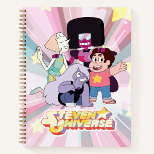 Steven Universe Crystal Gem Group Huddle Notebook
