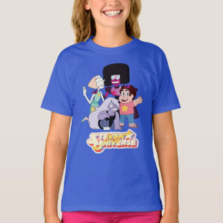 Steven Universe | Crystal Gem Group Huddle T-Shirt