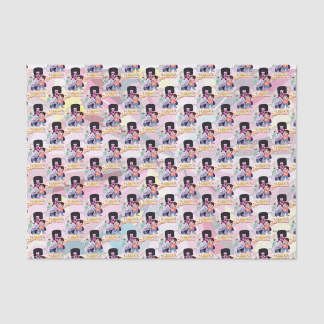 Steven Universe | Crystal Gem Group Huddle Tissue Paper (Front)