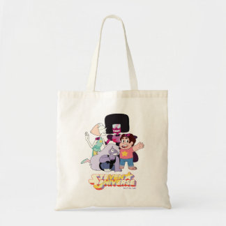 Steven Universe | Crystal Gem Group Huddle Tote Bag