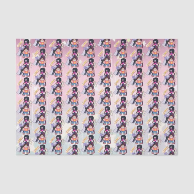 Steven Universe | Crystal Gem Group Pose Tissue Paper (Front)