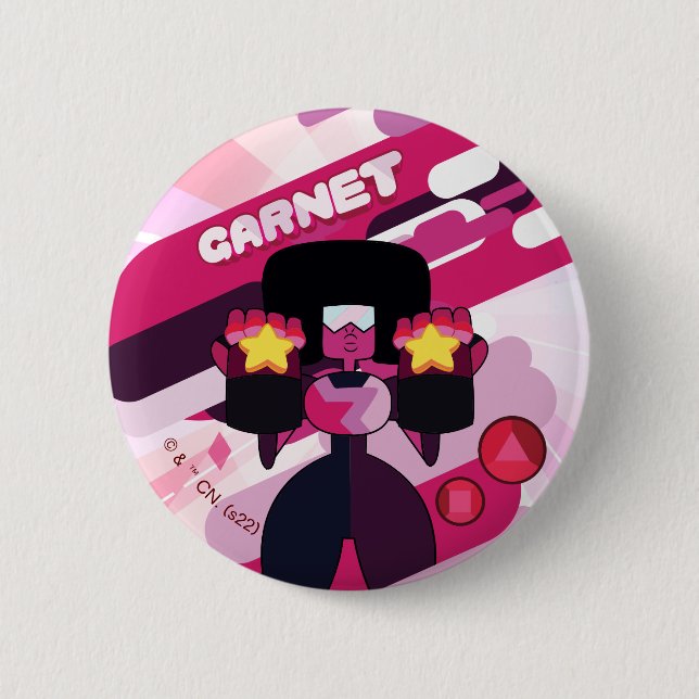 Steven Universe | Garnet Character Graphic 6 Cm Round Badge (Front)