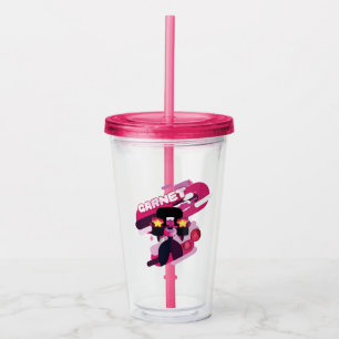 Steven Universe   Garnet Character Graphic Acrylic Tumbler
