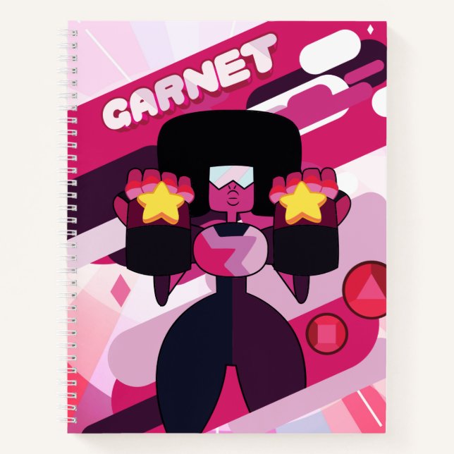 Steven Universe | Garnet Character Graphic Notebook (Front)