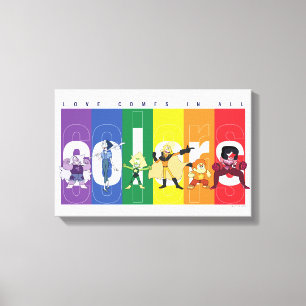 Steven Universe - Love Comes In All Colors Canvas Print