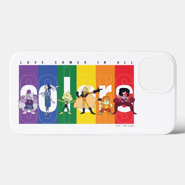 Steven Universe - Love Comes In All Colours Case-Mate iPhone Case (Back (Horizontal))