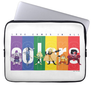 Steven Universe - Love Comes In All Colours Laptop Sleeve