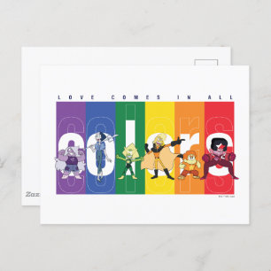 Steven Universe - Love Comes In All Colours Postcard
