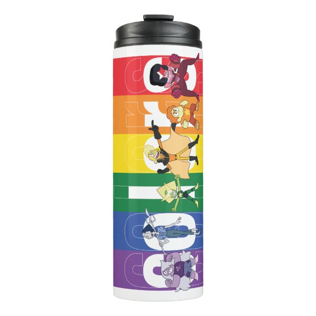 Steven Universe - Love Comes In All Colours Thermal Tumbler (Front)