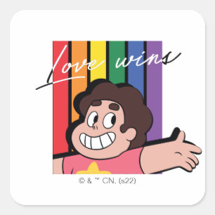 Steven Universe - Love Wins Square Sticker