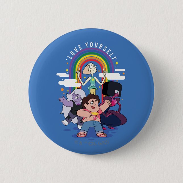 Steven Universe - Love Yourself 6 Cm Round Badge (Front)