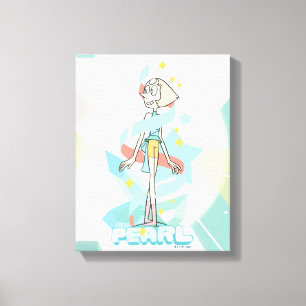 Steven Universe Pearl Character Graphic Canvas Print