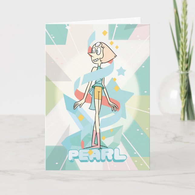 Steven Universe | Pearl Character Graphic Card (Front)