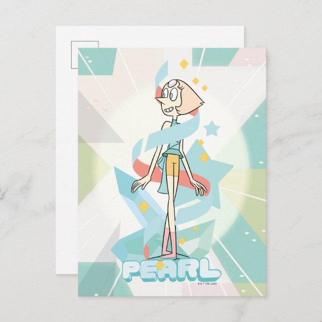 Steven Universe | Pearl Character Graphic Postcard (Front/Back)