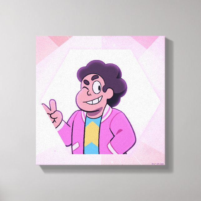 Steven Universe | Pink Diamond Portrait Canvas Print (Front)