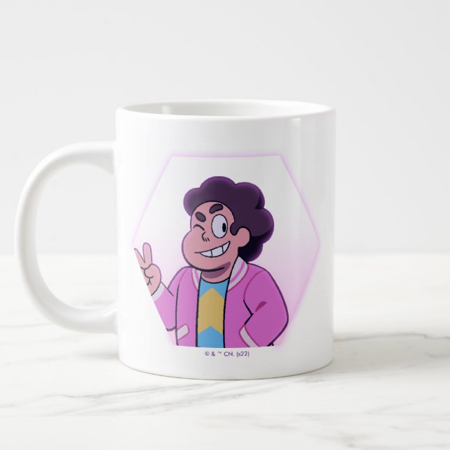 Steven Universe | Pink Diamond Portrait Large Coffee Mug (Left)