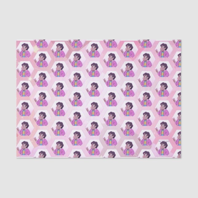 Steven Universe | Pink Diamond Portrait Tissue Paper (Front)