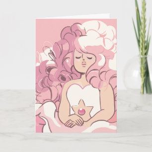 Steven Universe Rose Quartz Illustration Card