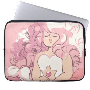 Steven Universe   Rose Quartz Illustration Laptop Sleeve