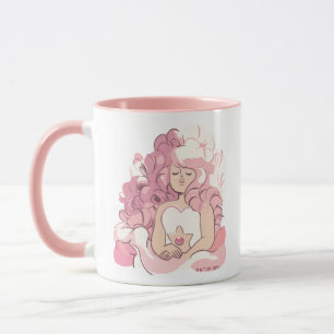 Steven Universe   Rose Quartz Illustration Mug