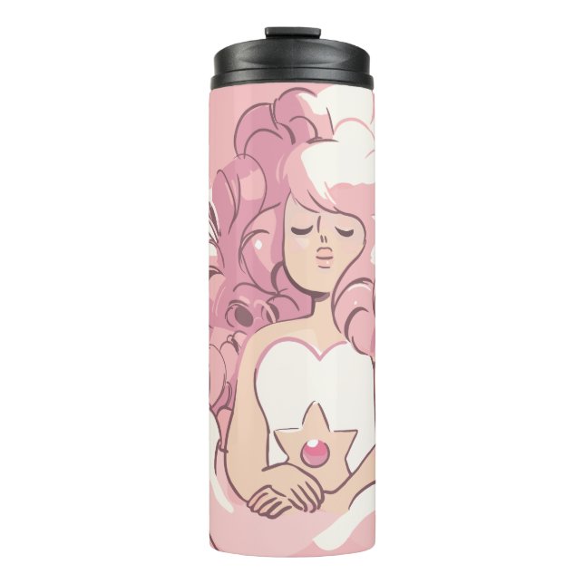 Steven Universe | Rose Quartz Illustration Thermal Tumbler (Front)