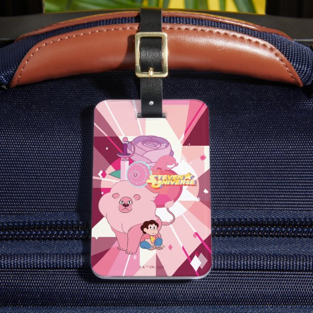 Steven Universe | Rose Quartz Legacy Luggage Tag (Front Insitu 2)
