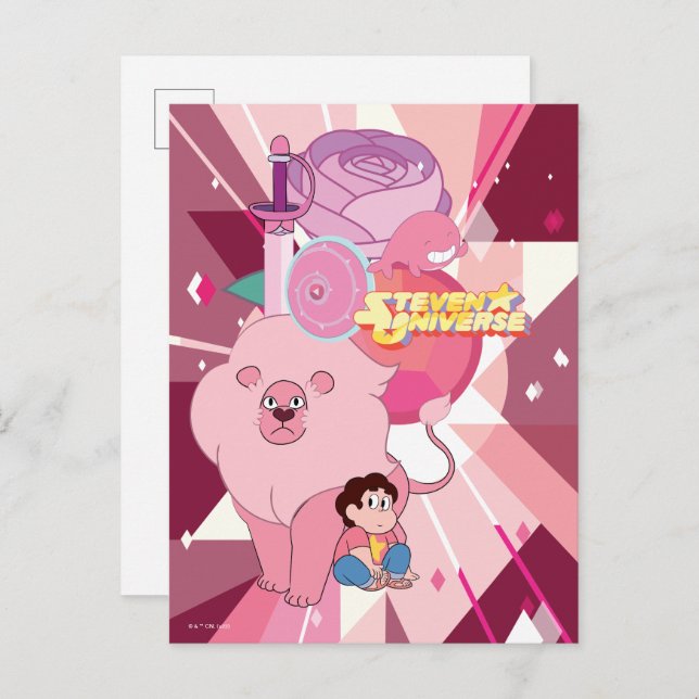 Steven Universe | Rose Quartz Legacy Postcard (Front/Back)